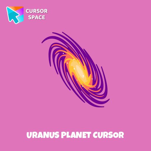 Uranus Planet cursor